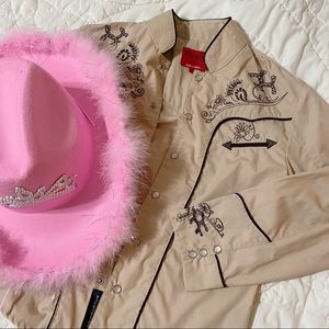 Western Embroidered Long Sleeve